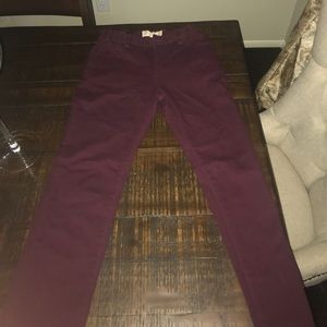 Lucky Brand Maroon Jeans Size 12